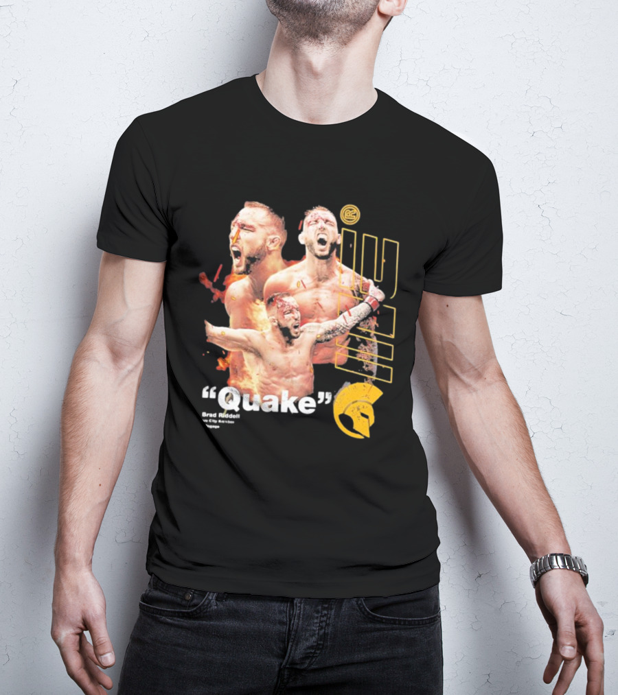 Brad Riddell Quake One City Kickboxing Image T-Shirt