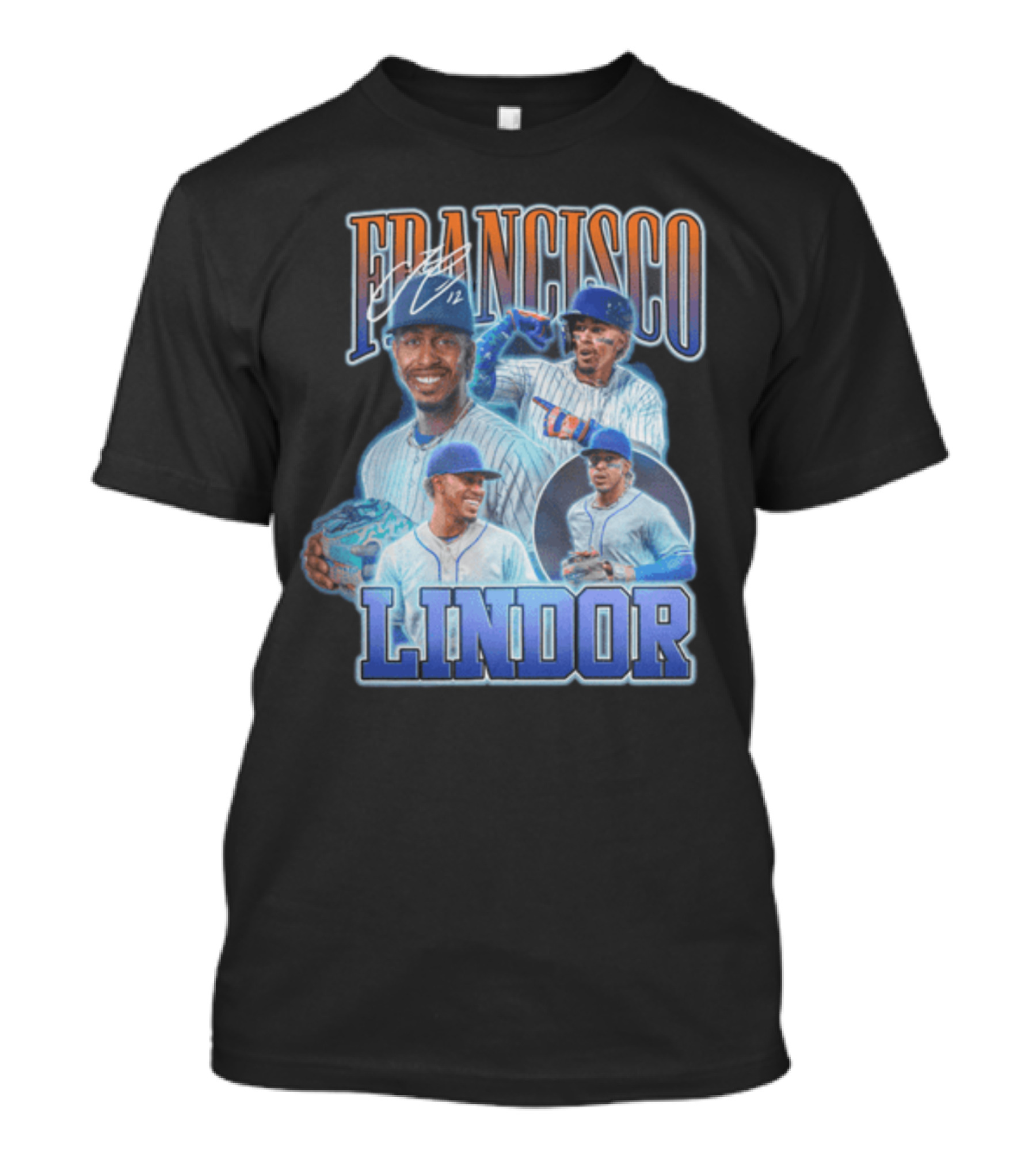 Francisco Lindor Signature Series Baseball Player T-Shirt