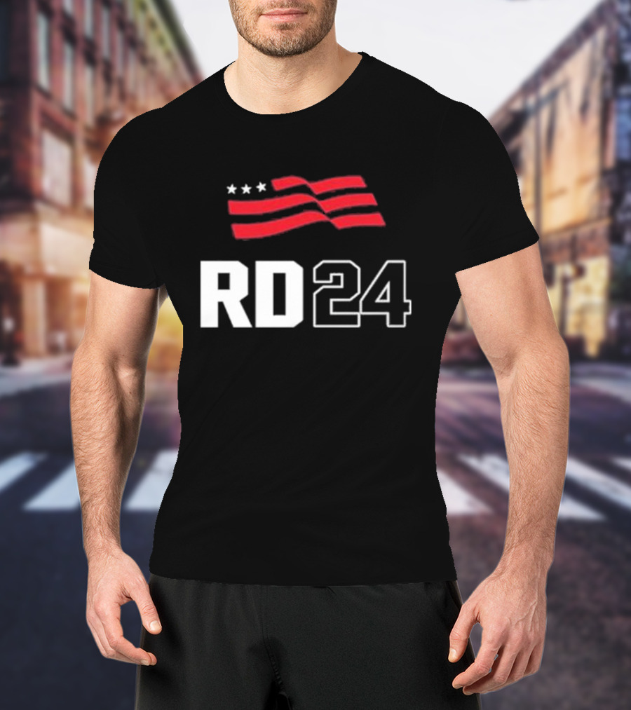 Casey DeSantis RD24 American Flag T-Shirt