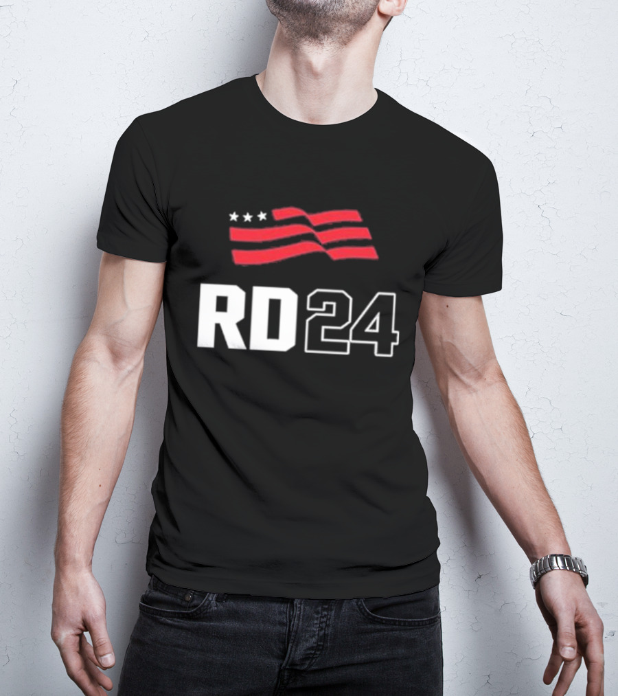 Casey DeSantis RD24 American Flag T-Shirt