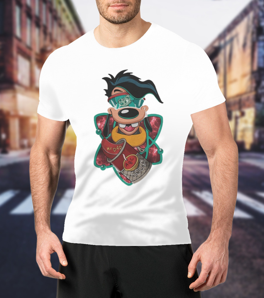 Hi Dad Goofy ABC Soup Can T-Shirt