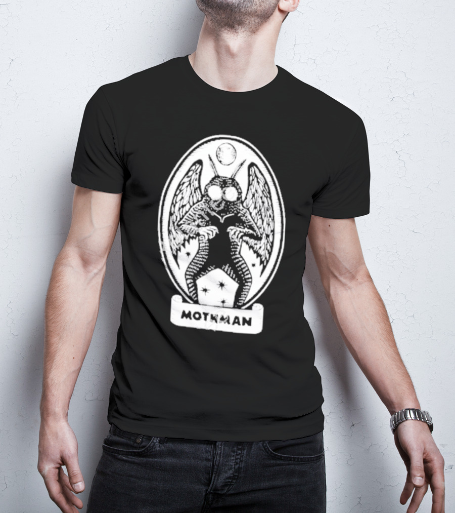 Emery Mothman Celestial Frame T-Shirt