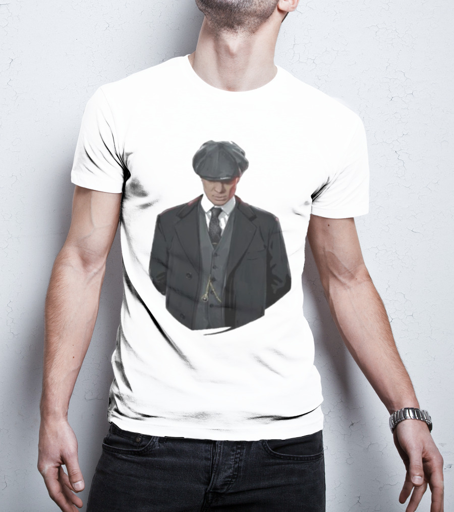 Peaky Blinders Thomas Shelby Suit And Cap Iconic T-Shirt