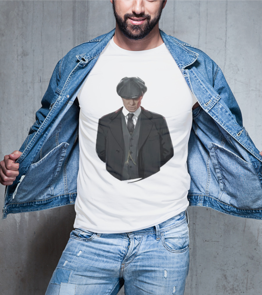 Peaky Blinders Thomas Shelby Suit And Cap Iconic T-Shirt