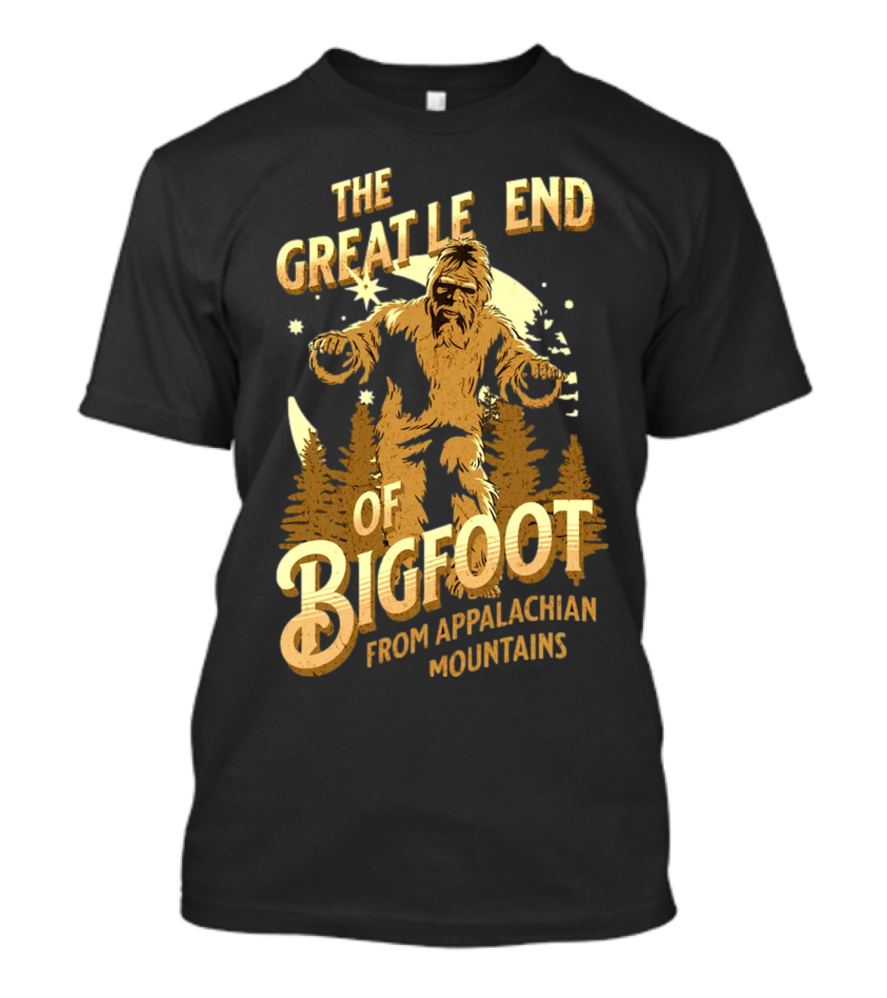 The Great Legend Of Bigfoot From Appalachian Mountains T-Shirt