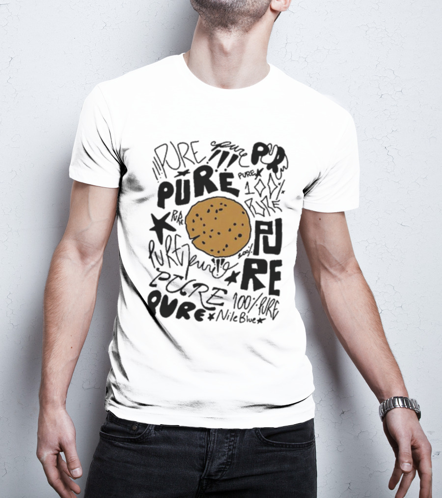 NileBlue Cookie Pure 100% Pure Pure Pure T-Shirt