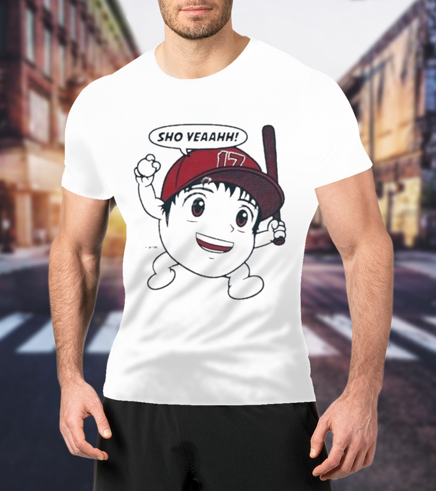 Sho Veahhh 17 Baseball Character Rotowear T-Shirt