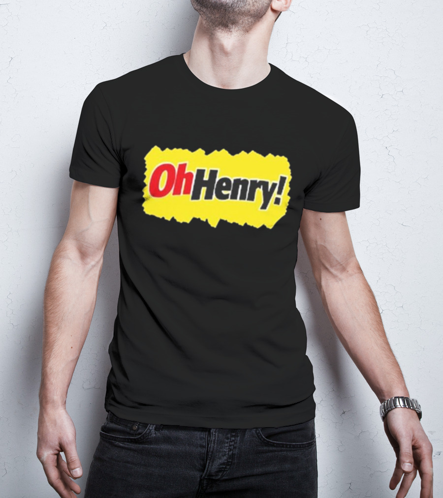 Oh Henry Candy Bar Yellow Wrapper T-Shirt