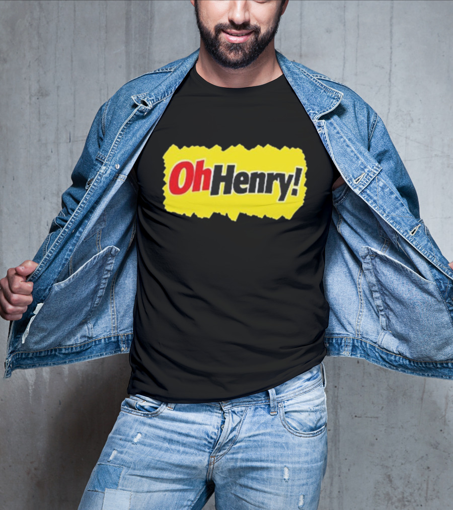 Oh Henry Candy Bar Yellow Wrapper T-Shirt
