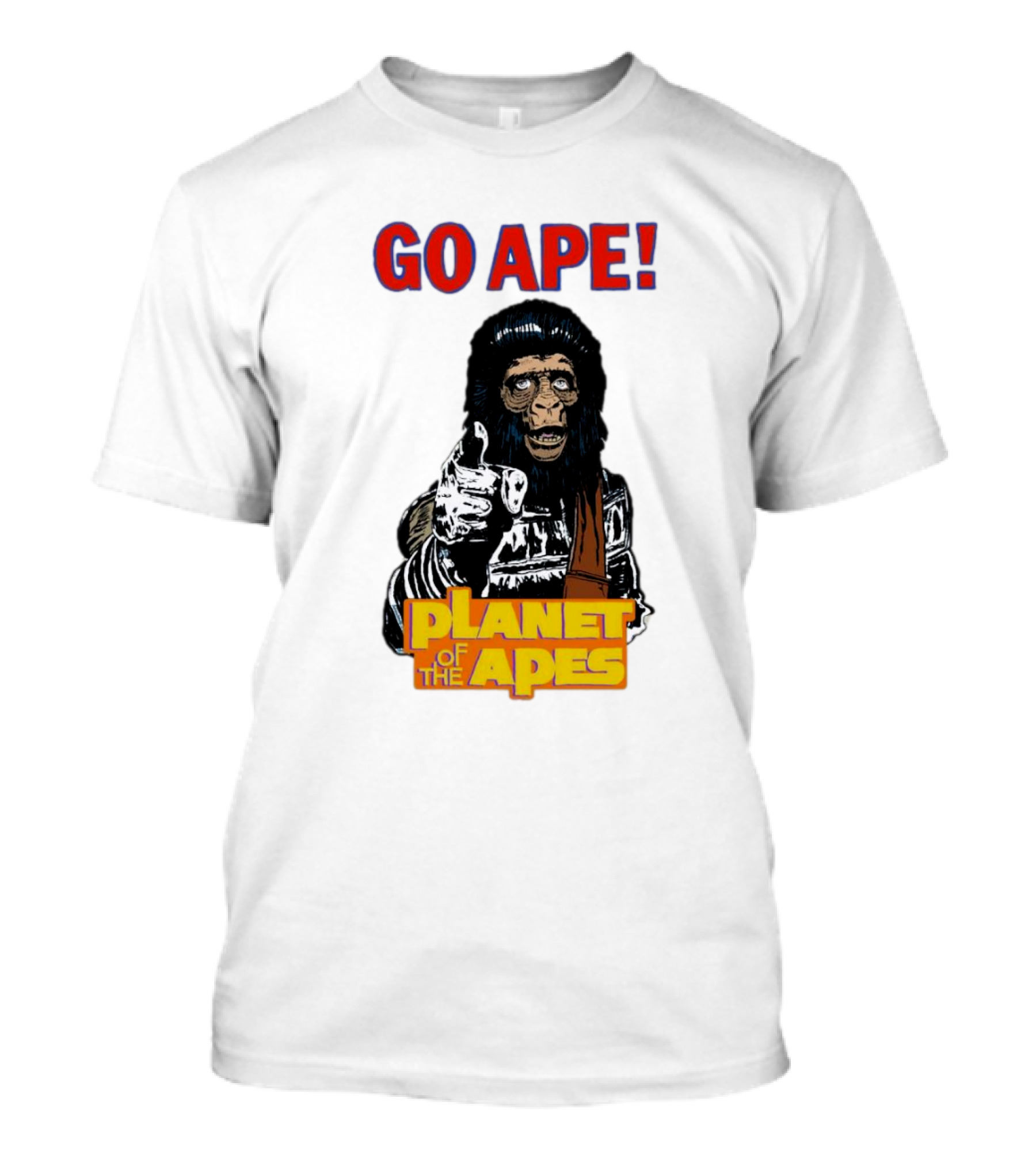 Go Ape Planet Of The Apes Iconic Mashup T-Shirt