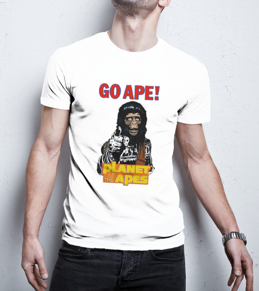 Go Ape Planet Of The Apes Iconic Mashup T-Shirt