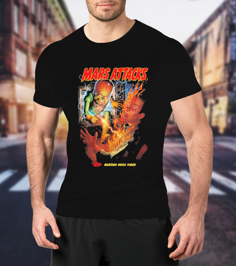 Mars Attacks Martian Home Video 23 T-Shirt