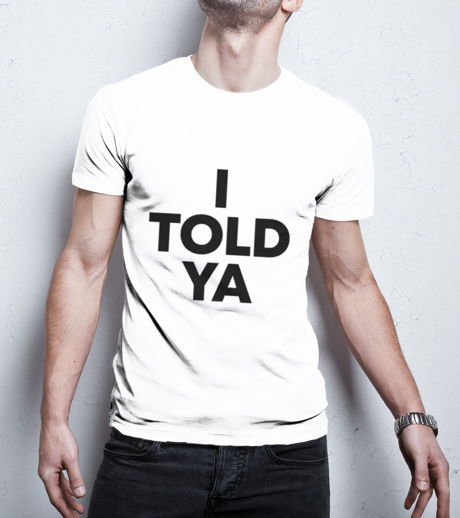 Zendaya Wearing I Told Ya T-Shirt