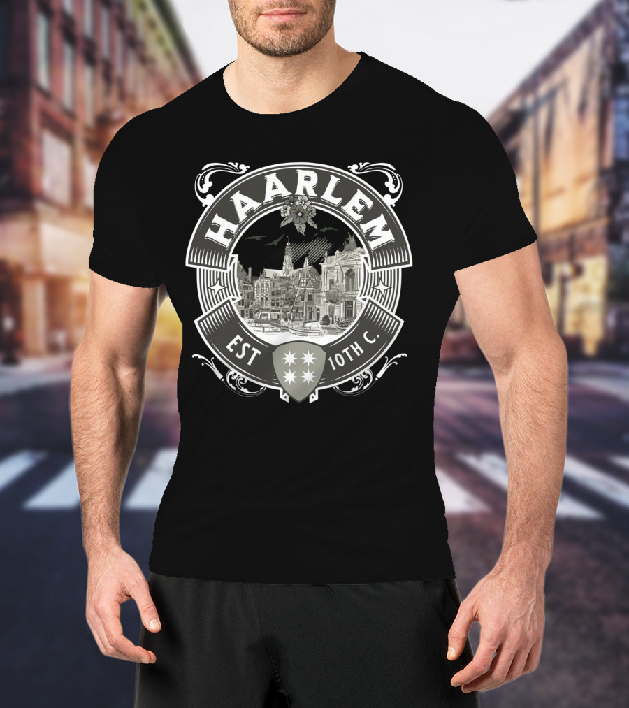 Haarlem Bloemenstad Est 10th C T-Shirt