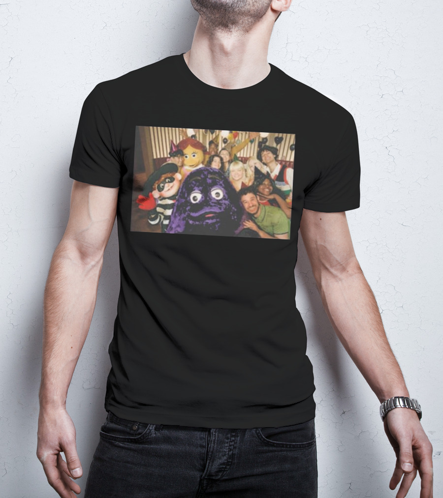 Hbd Funny Face Grimace McDonald's T-Shirt