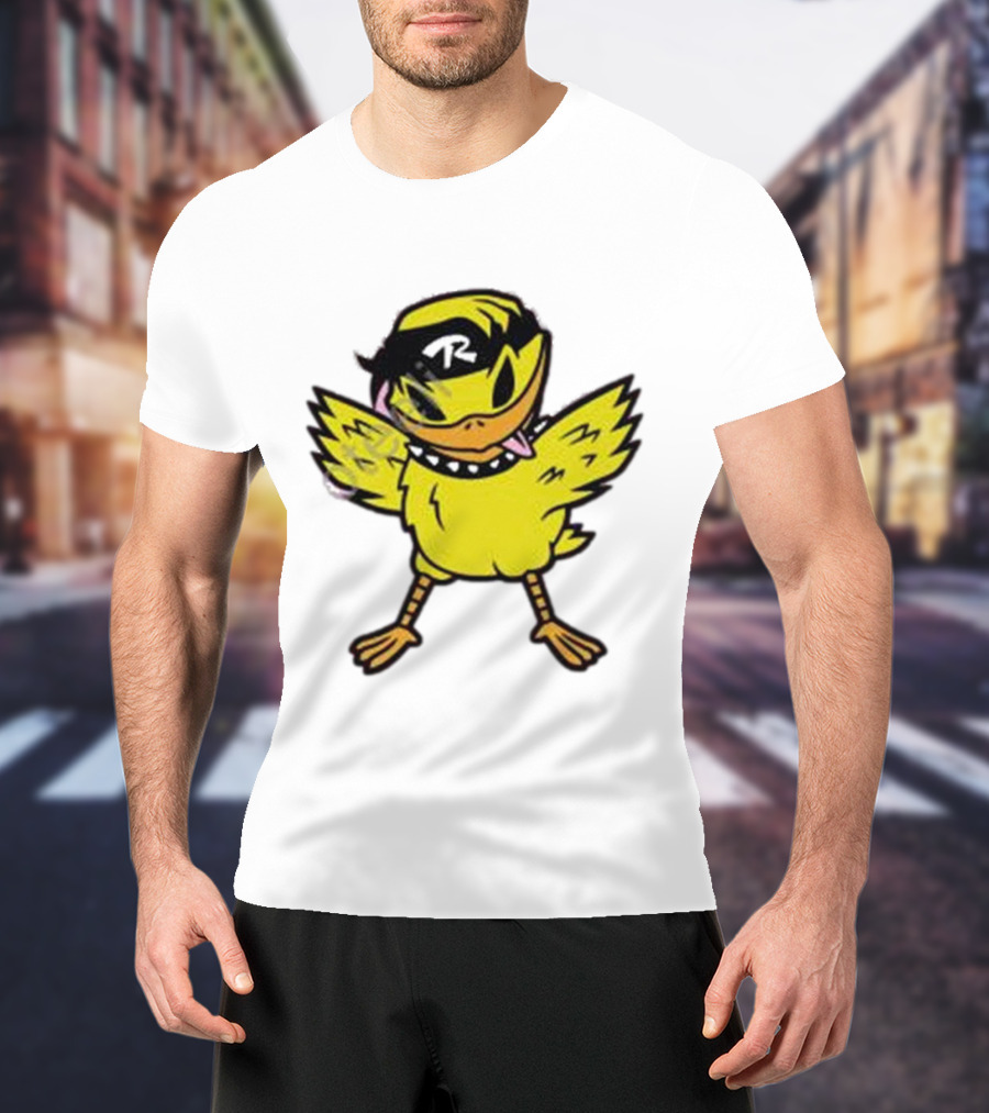 Rivers Mad Pío Relaxed Fit Duck Character With TR T-Shirt
