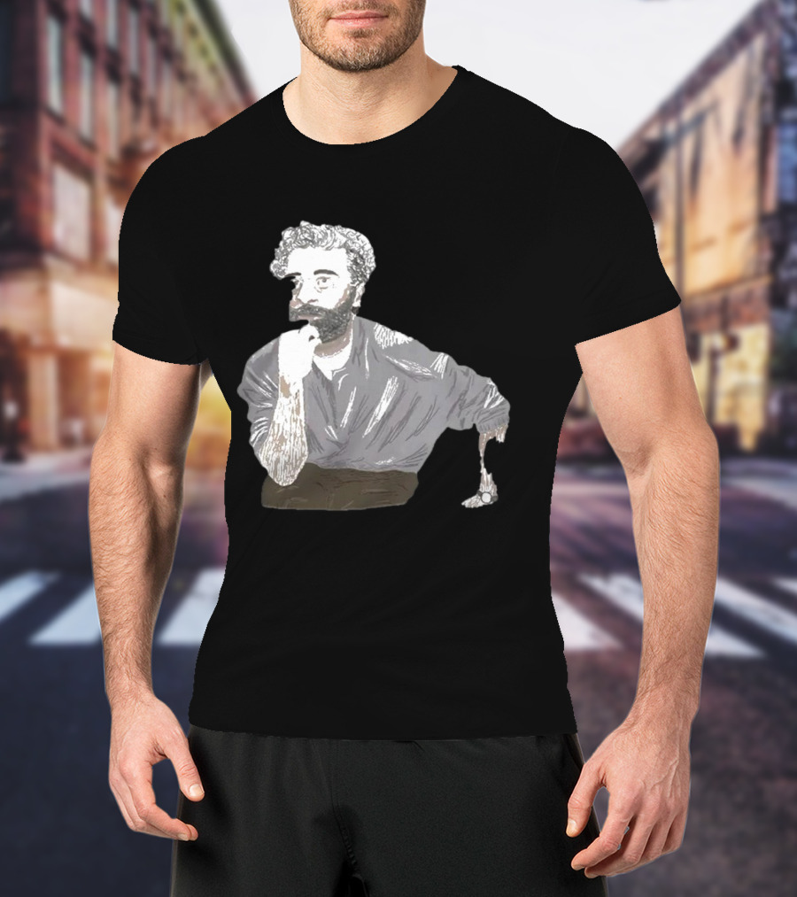 Super Yaki X Courtney LeSueur Oscar Thinking Pose T-Shirt