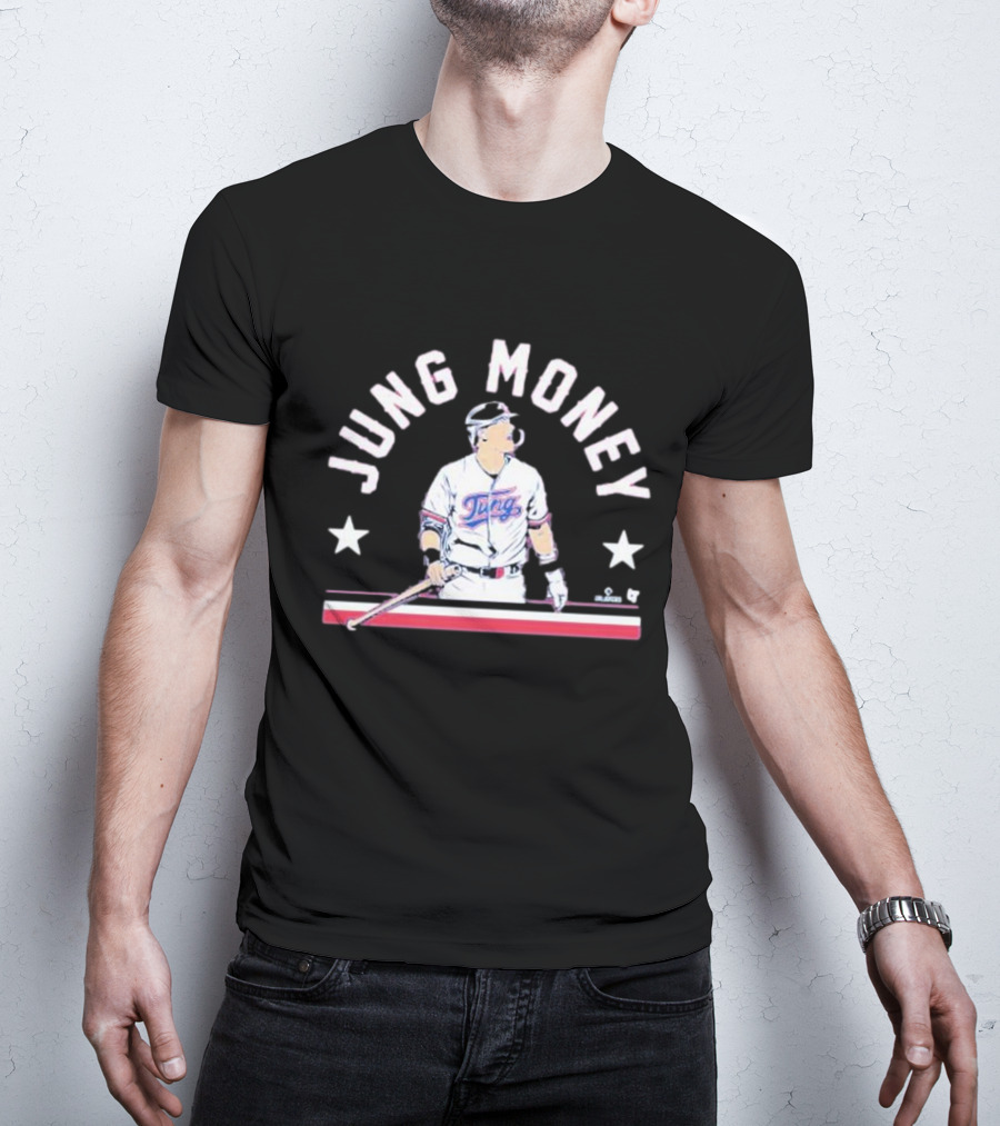 Jung Money Baseball Texas Stars T-Shirt