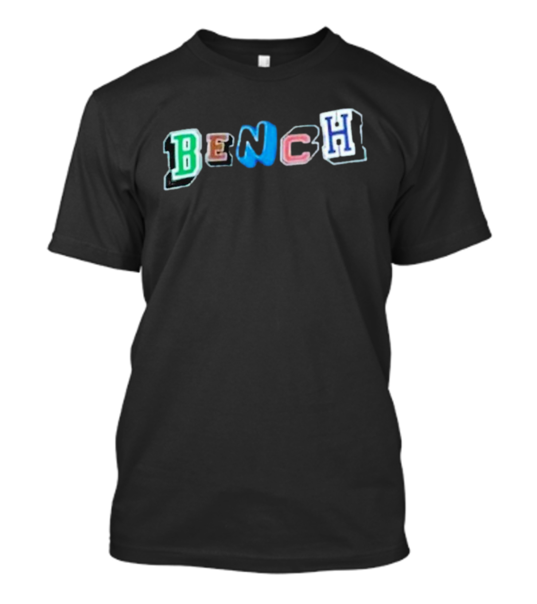 Sunoo Bench Colorful Lettering T-Shirt