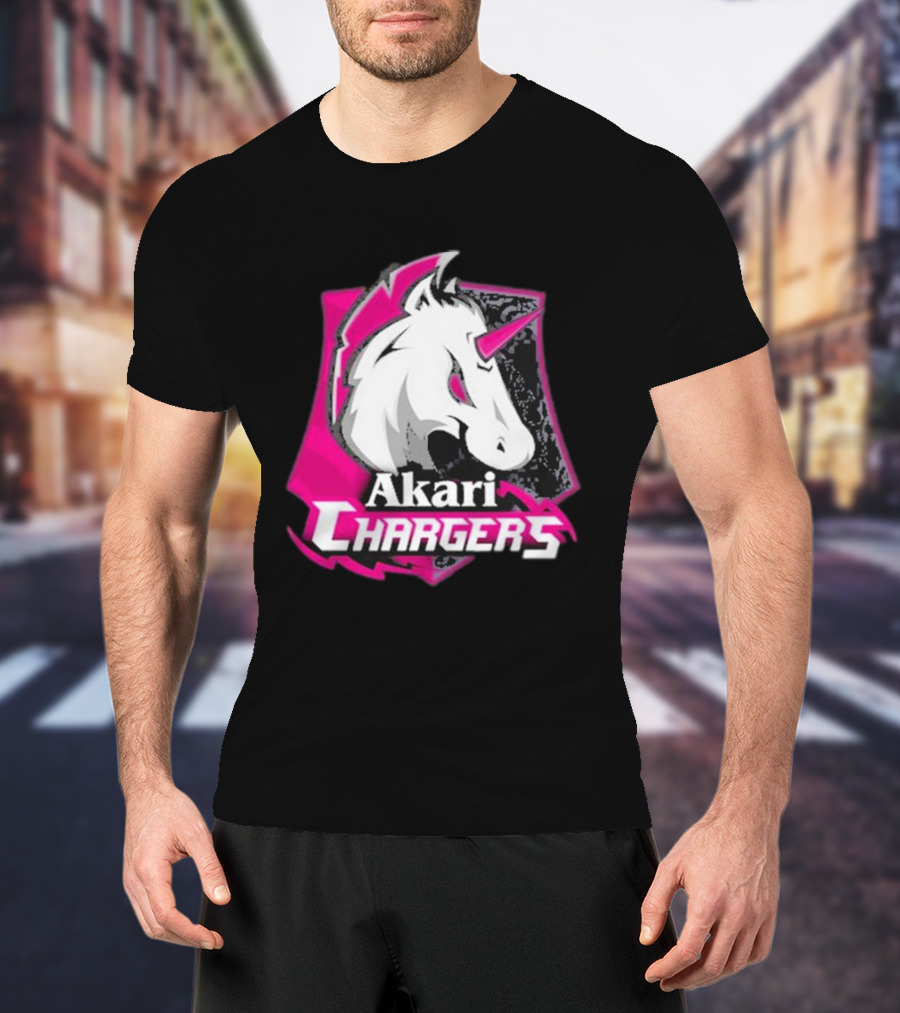 Unicorn Fifi Sharma Akari Chargers T-Shirt