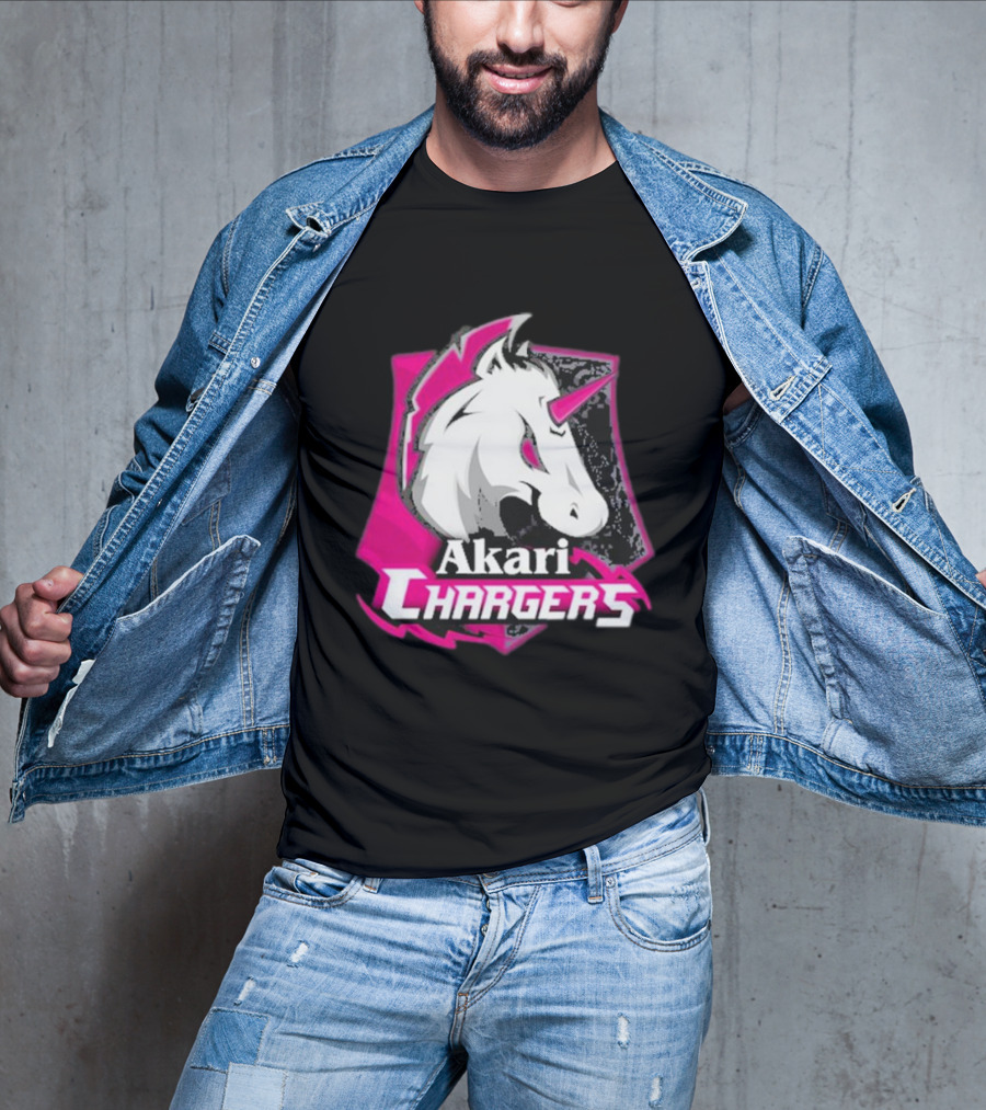 Unicorn Fifi Sharma Akari Chargers T-Shirt