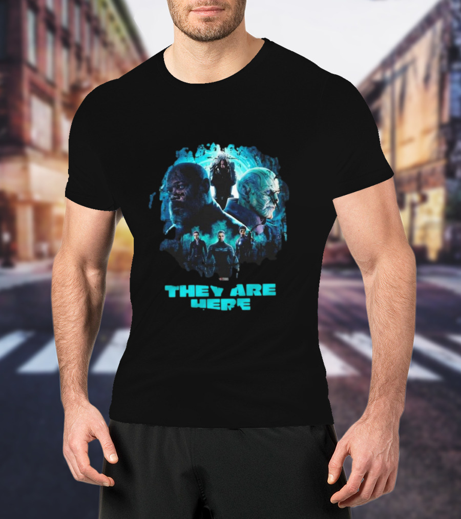 They Are Here Secret Invasion Marvel Movie Ta-Nehisi Coates T-Shirt