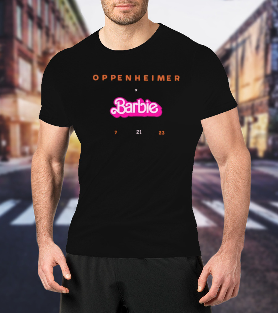 Oppenheimer X Barbie 7 21 23 T-Shirt