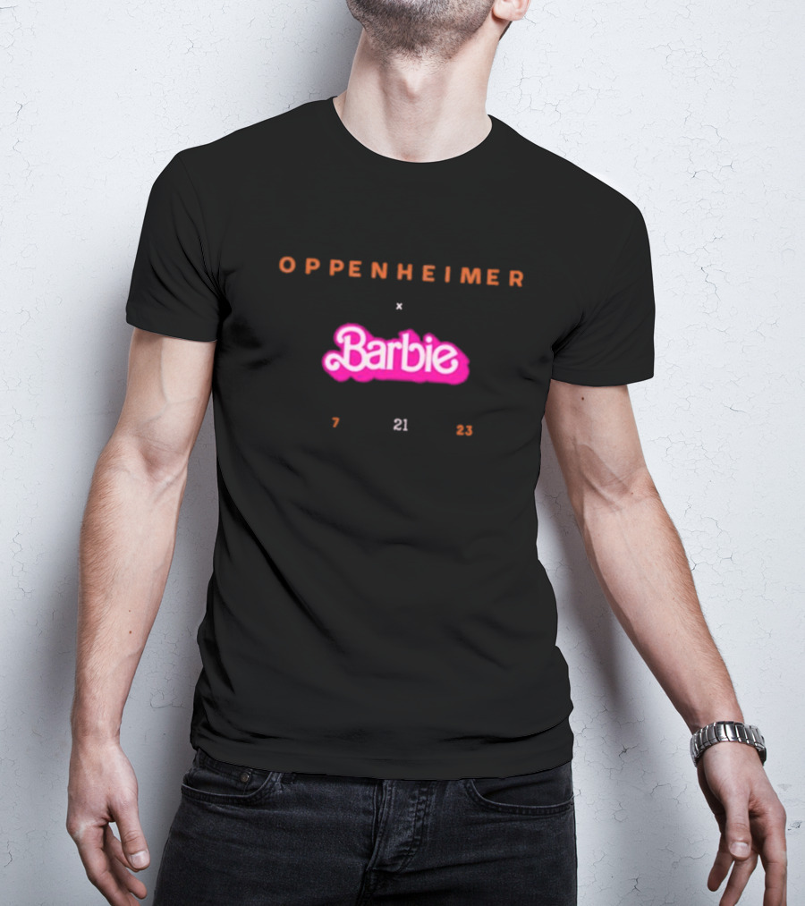 Oppenheimer X Barbie 7 21 23 T-Shirt