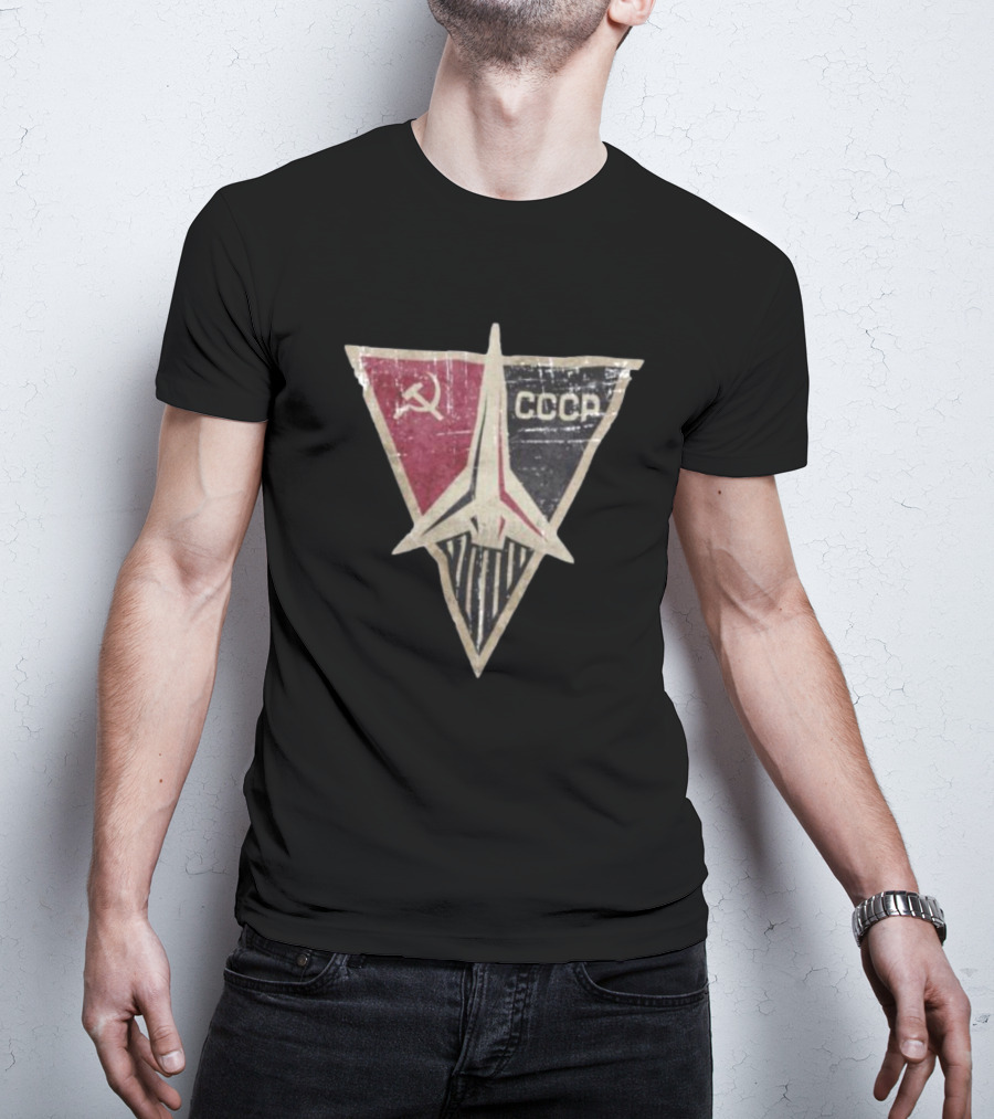 CCCP Soviet Space Program Emblem T-Shirt