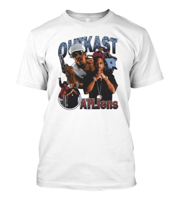 OutKast ATLiens Vintage Hip Hop Collage T-Shirt