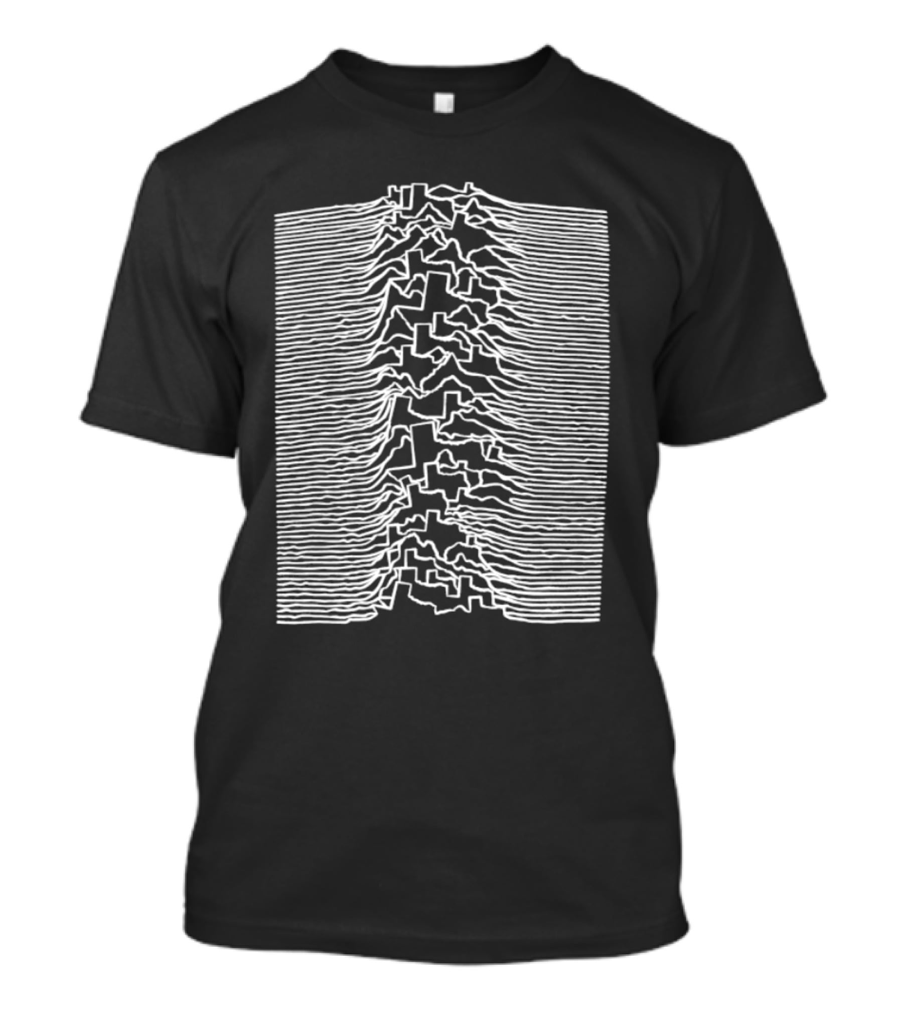 Unknown Pleasures Southern Joy Division Waves T-Shirt
