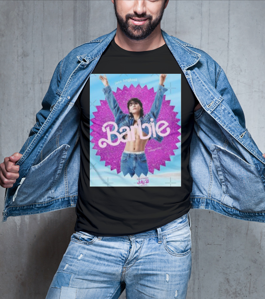 Jeon Jungkook Barbie July 21 Ken Edition T-Shirt