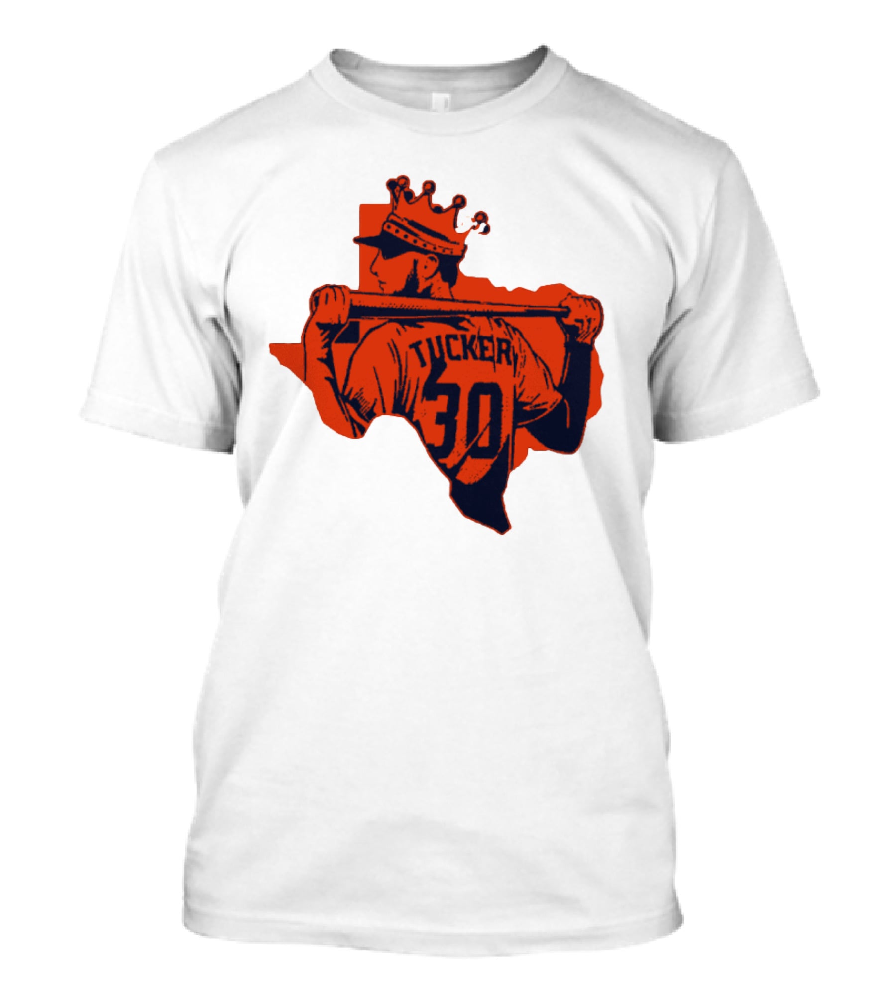 Tucker 30 Crowned King Of Texas Baseball T-Shirt