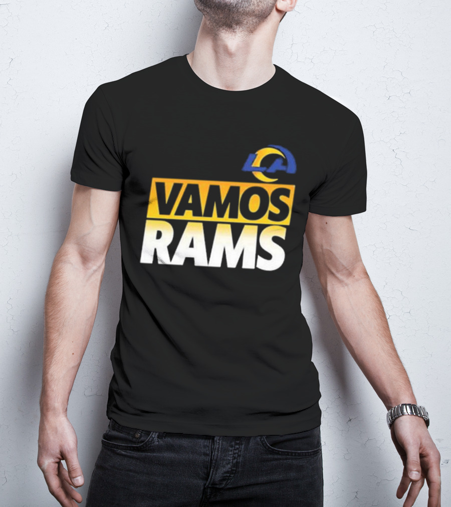 Los Angeles Rams Vamos American Football LA T-Shirt