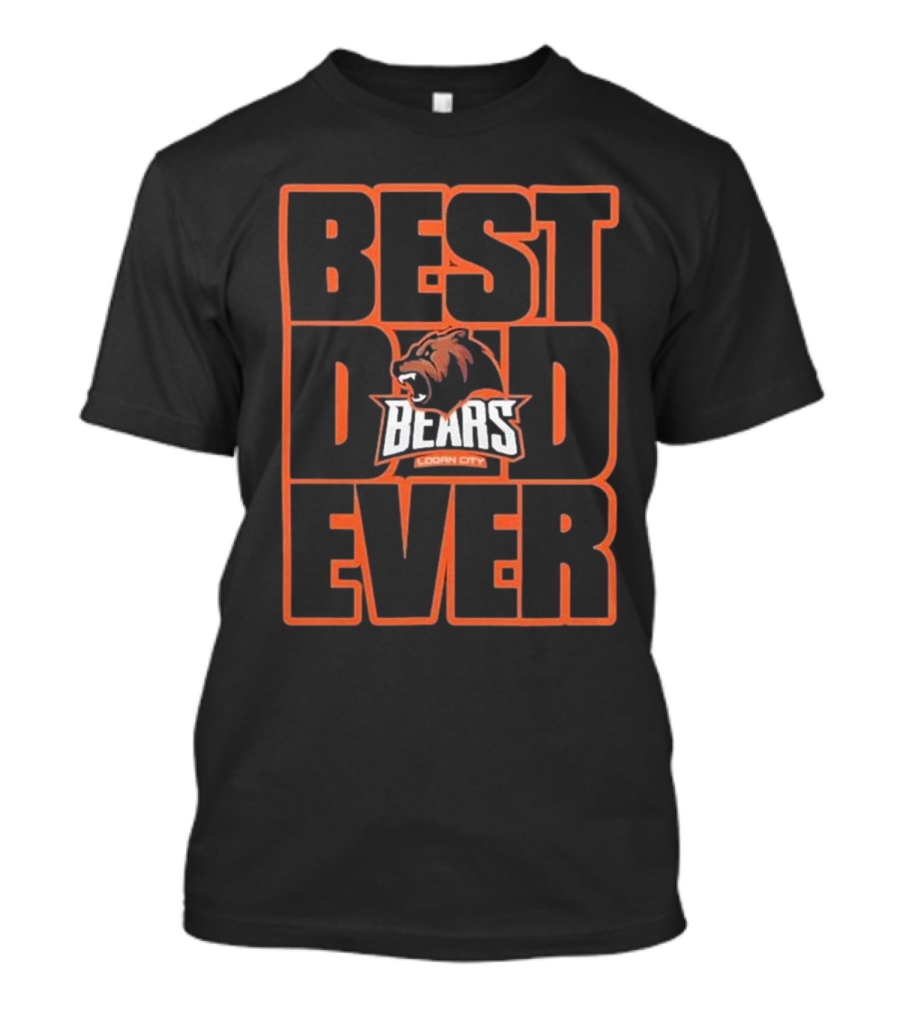 Logan City Bears Best Dad Ever Gridiron Club T-Shirt