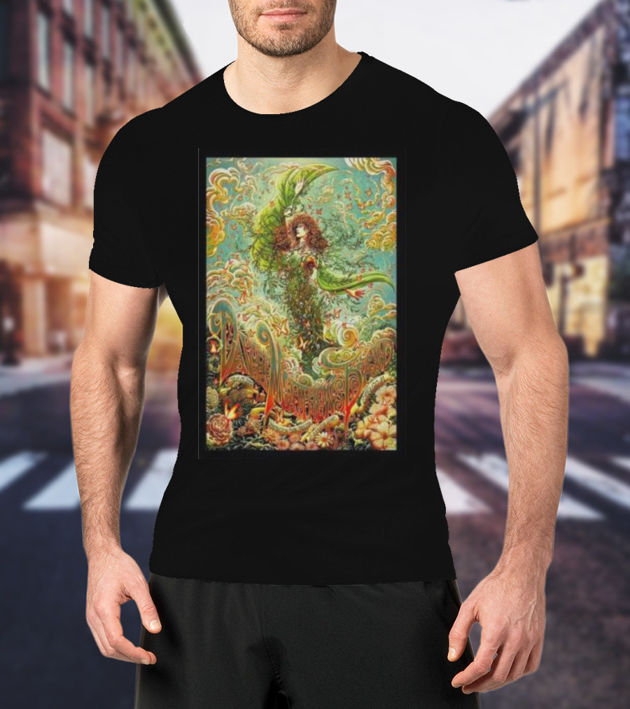 Dave Matthews Band Chicago Psychedelic Nature T-Shirt