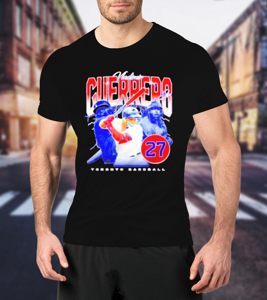 Toronto Baseball Vladimir Guerrero Jr Guerrero 27 T-Shirt
