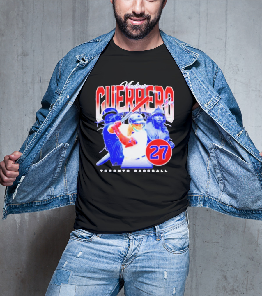 Toronto Baseball Vladimir Guerrero Jr Guerrero 27 T-Shirt