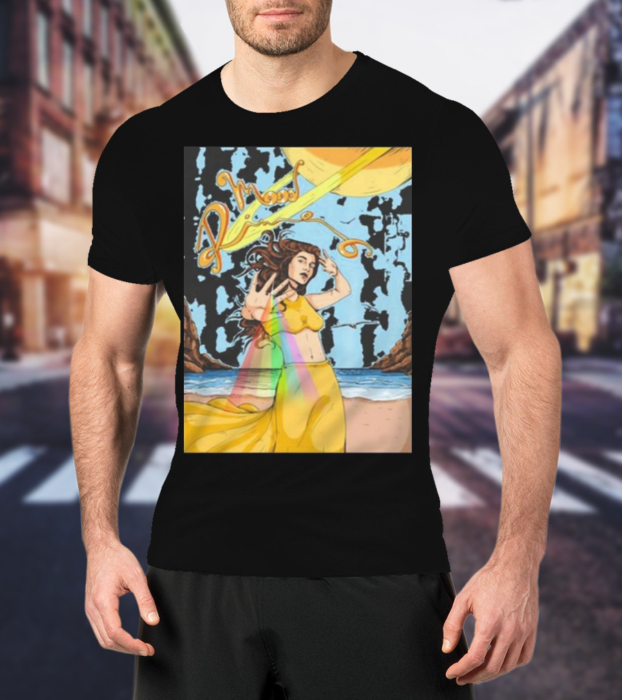 Lorde Solar Power Vibey Beach Scene T-Shirt