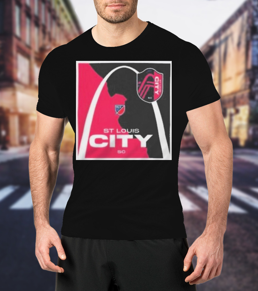 St Louis City SC Arch Badge Hometown Collection T-Shirt