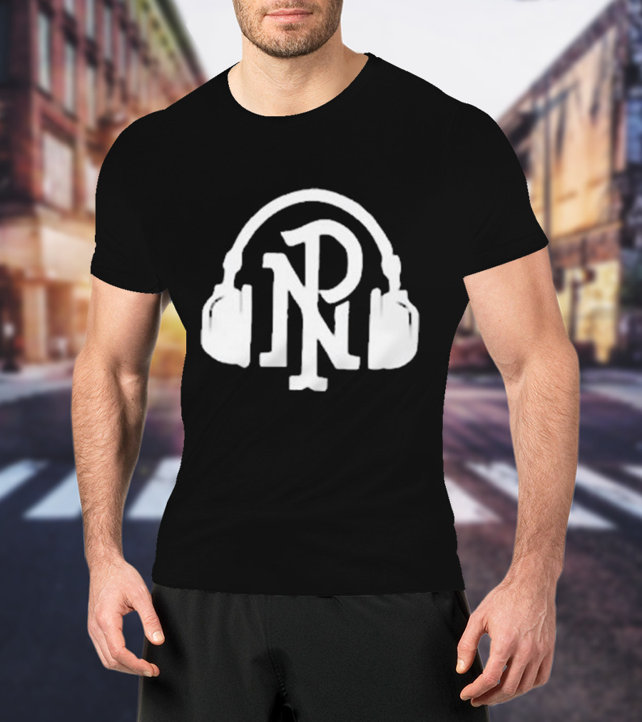 NPR Headphones Logo Year Of The Knife T-Shirt