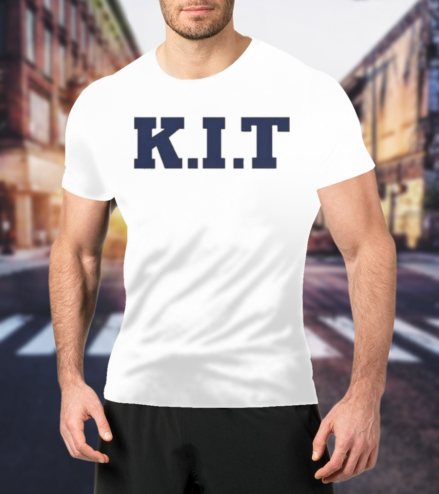 K.I.T Bold Dark Themed Apparel Concept T-Shirt