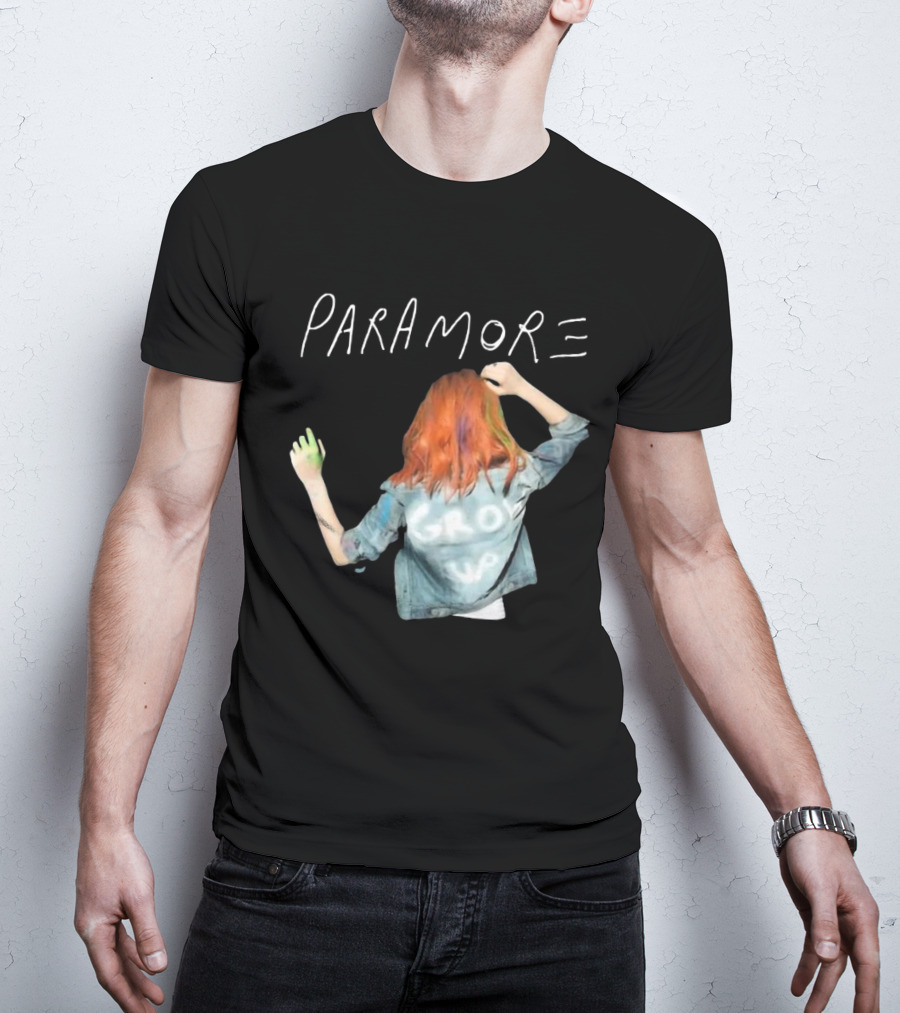 Paramore Grow Up Denim Jacket Back T-Shirt