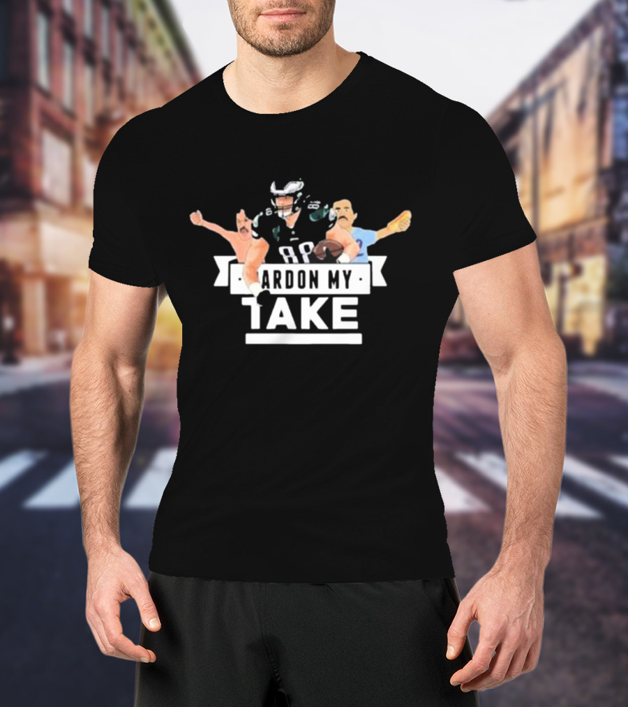 Pardon My Take Dallas Goedert Eagles Football Fan T-Shirt