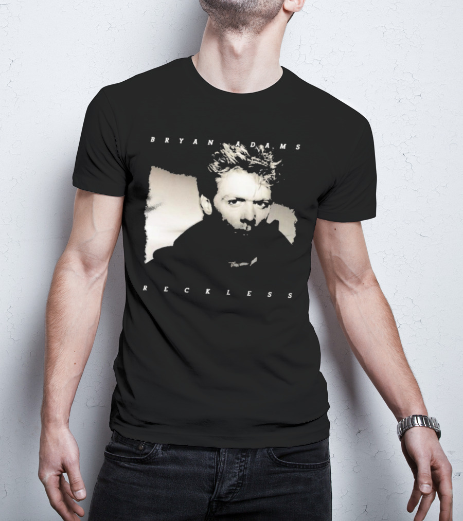 Bryan Adams Reckless Album Cover T-Shirt