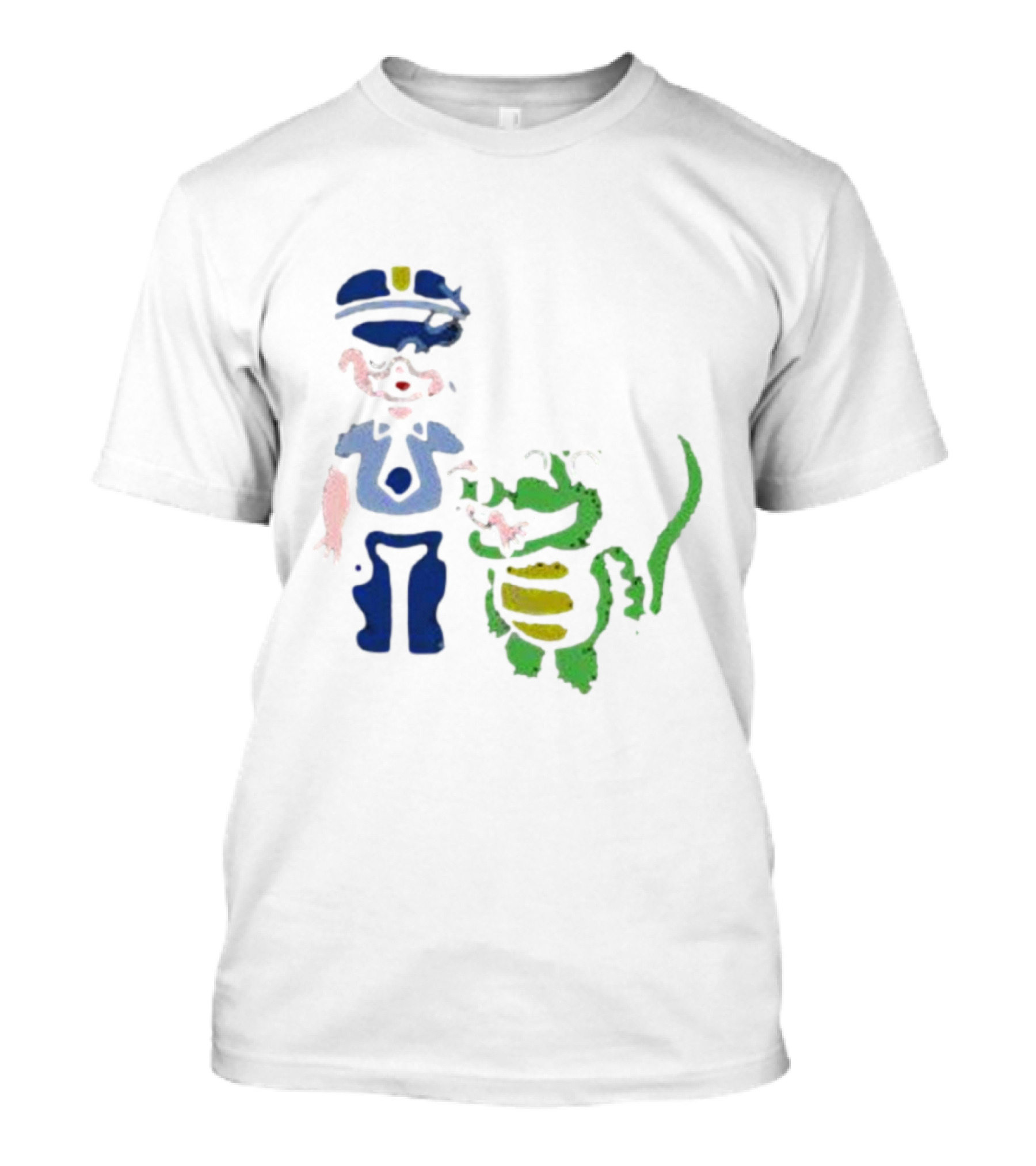 All Crocodilians Are Beautiful Police Officer And Friendly Crocodile T-Shirt