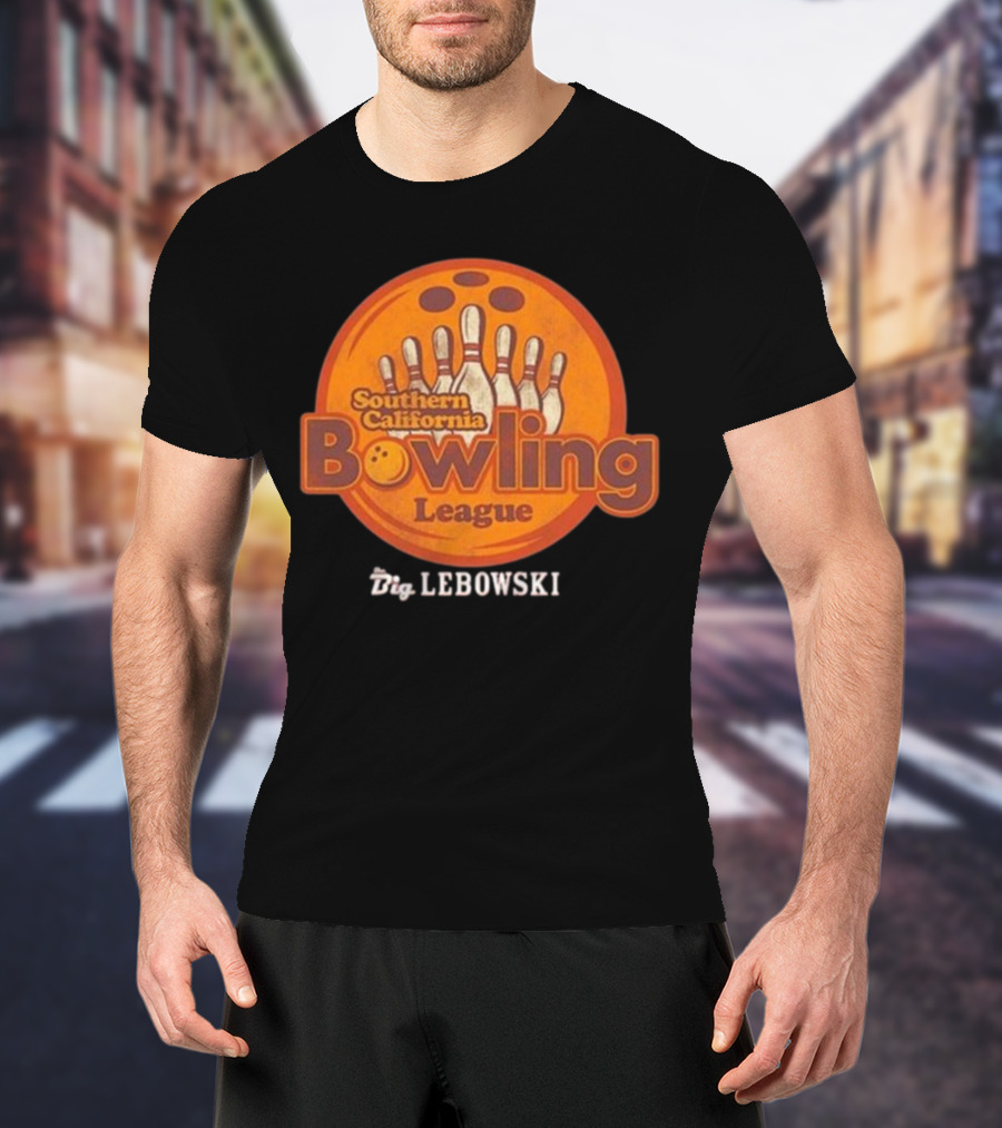 Southern California Bowling League Big Lebowski T-Shirt