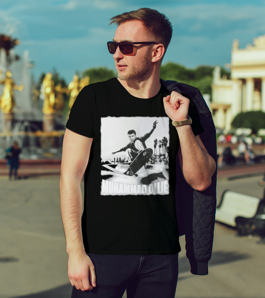 Muhammad Ollie Skateboarding Legend Crossover T-Shirt