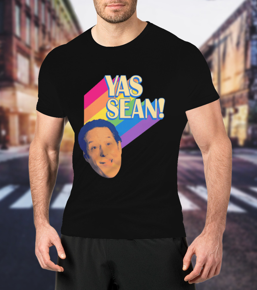 Yas Sean Rainbow Face T-Shirt