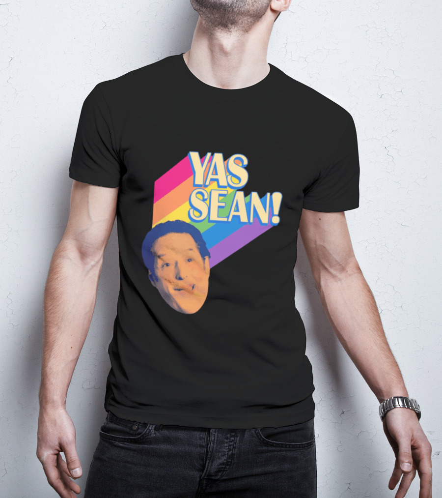 Yas Sean Rainbow Face T-Shirt